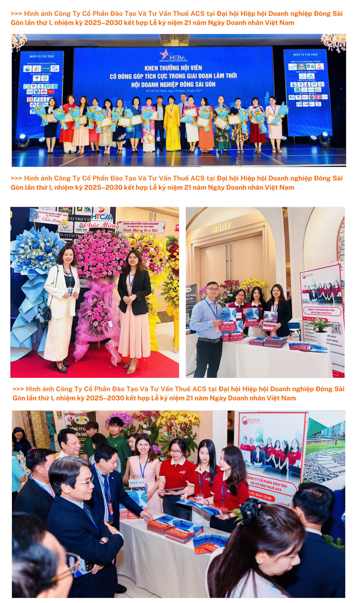 GIỚI THIỆU CÔNG TY CỔ PHẦN ĐÀO TẠO VÀ TƯ VẤN THUẾ ACS